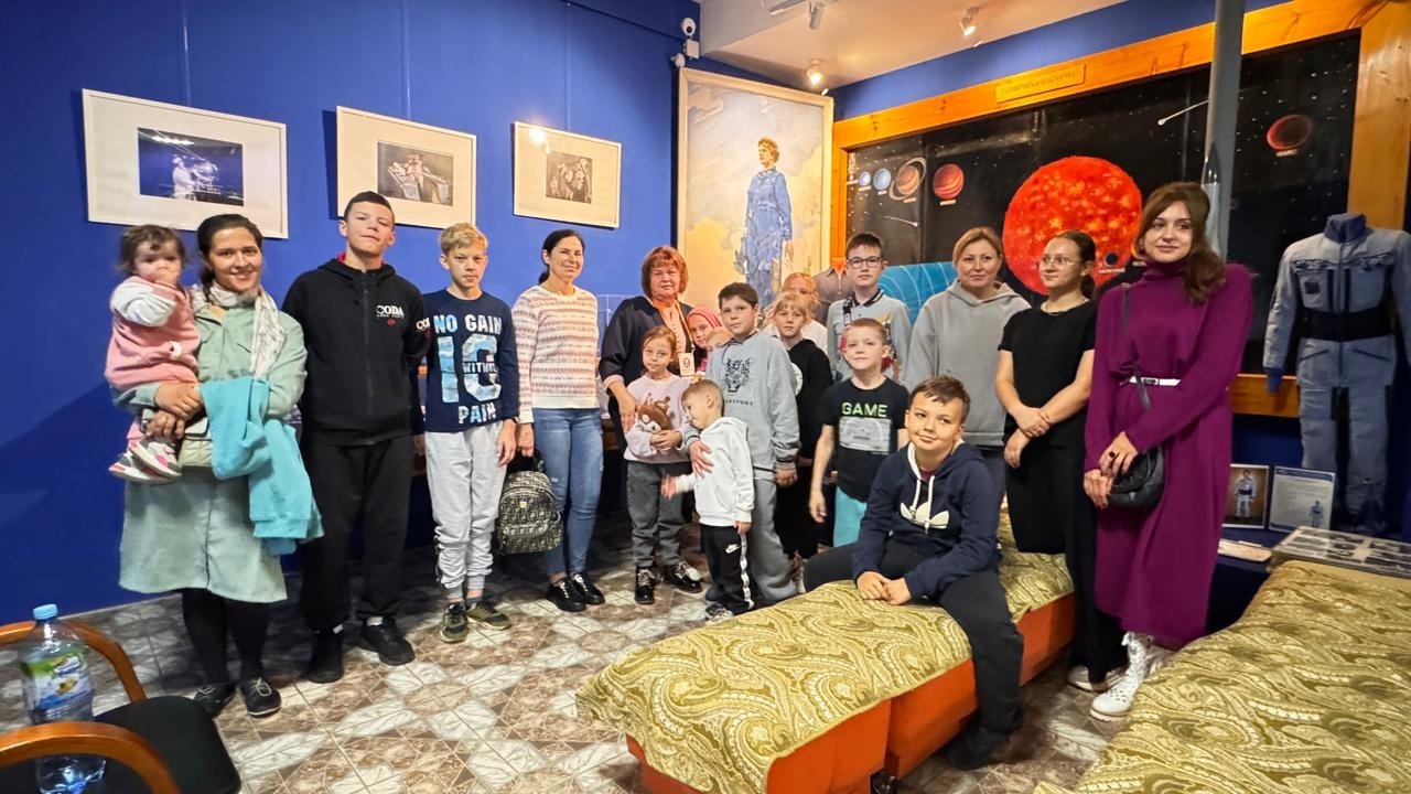 Экскурсия для православной молодёжи в здании Музейно-выставочного комплекса